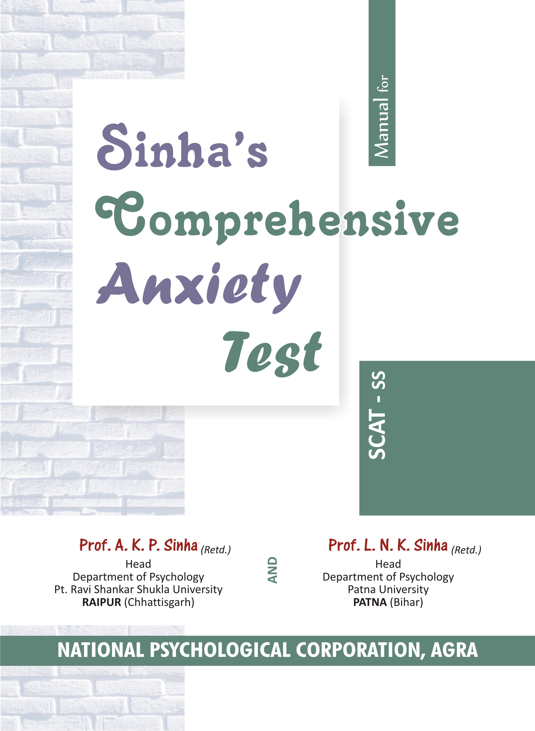 SINHA-S-COMPREHENSIVE-ANXIETY-TEST